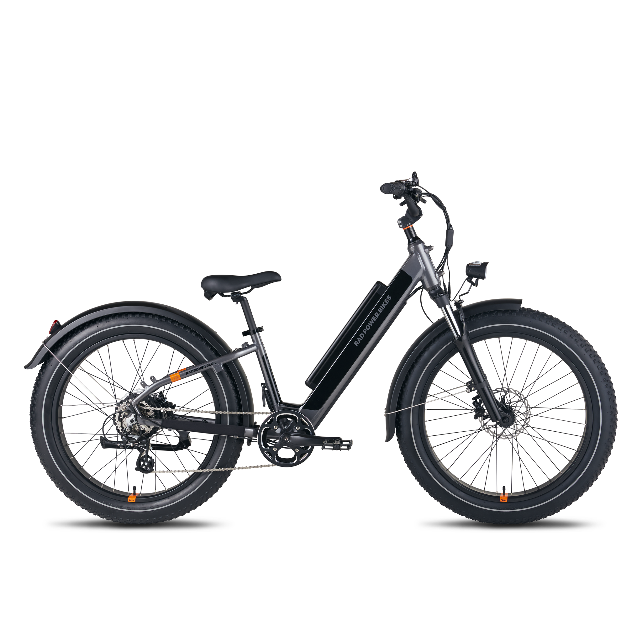 RadRover 6 Plus Electric Fat Tire Bike, Step-Thru / Charcoal